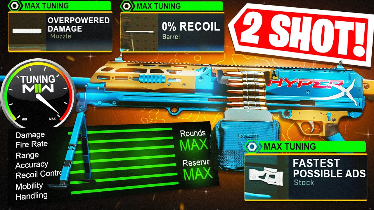 2 SHOT META GOD! 💥 #1 BEST RAAL MG CLASS SETUP is WILD in MW2! (Best Raal MG Tunes Loadout Build)