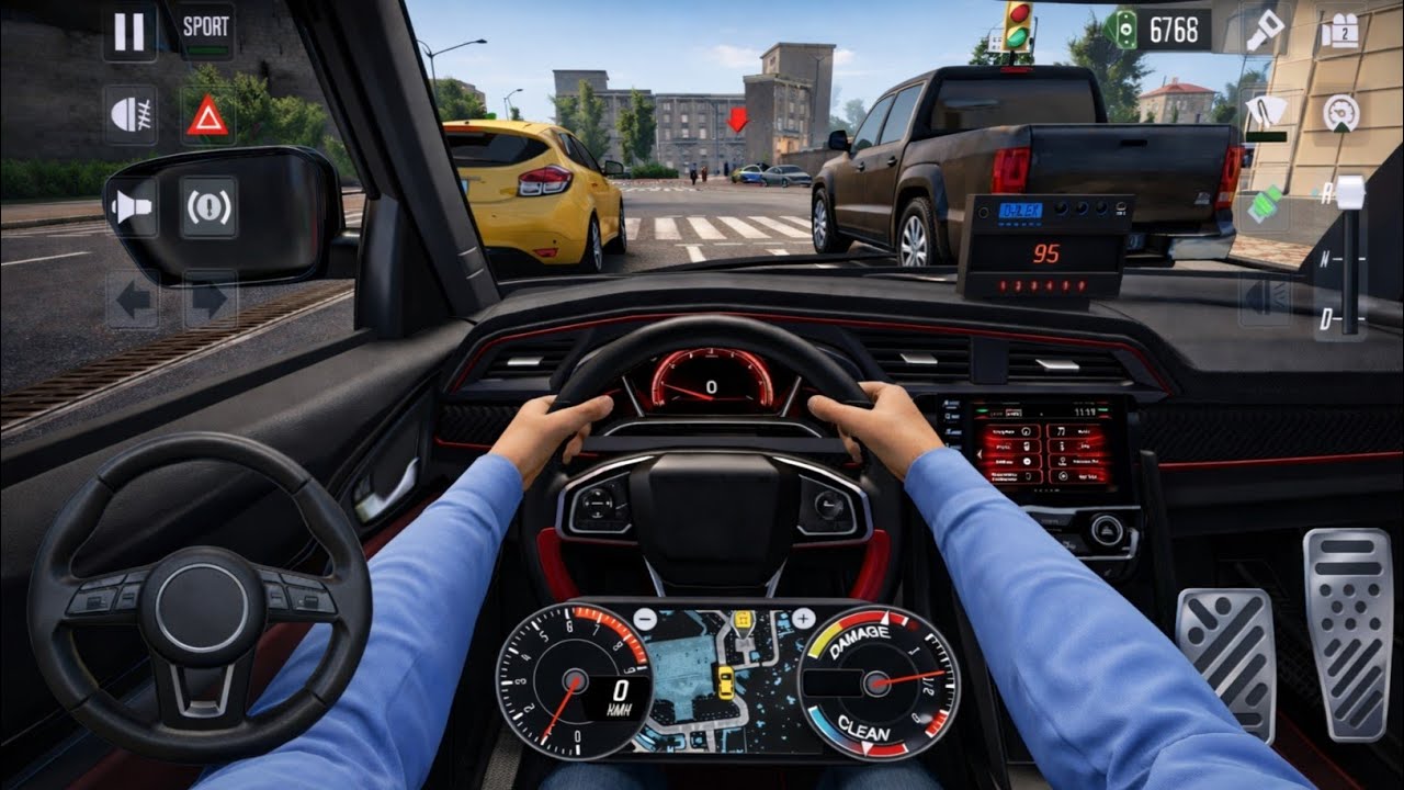 New Taxi Driver 2026 - Civic Car City Driving Game - Taxi Simulator Evolution! Android Gameplay