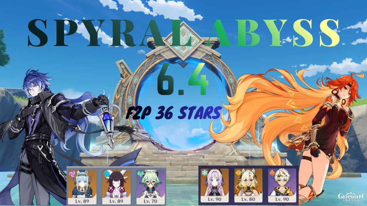 Brute Forcing 6.4 Abyss F2P | Flins & Mavuika: The Ultimate 36-Star Execution