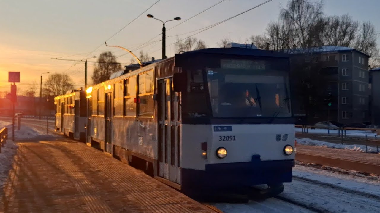 Tatra T6B5SU- 32091 + 32101 Rušonu iela