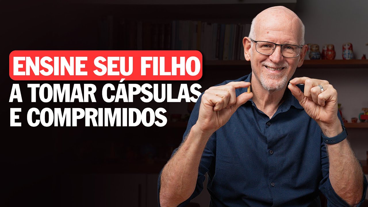 Seu filho não consegue tomar pílulas e comprimidos? E você?