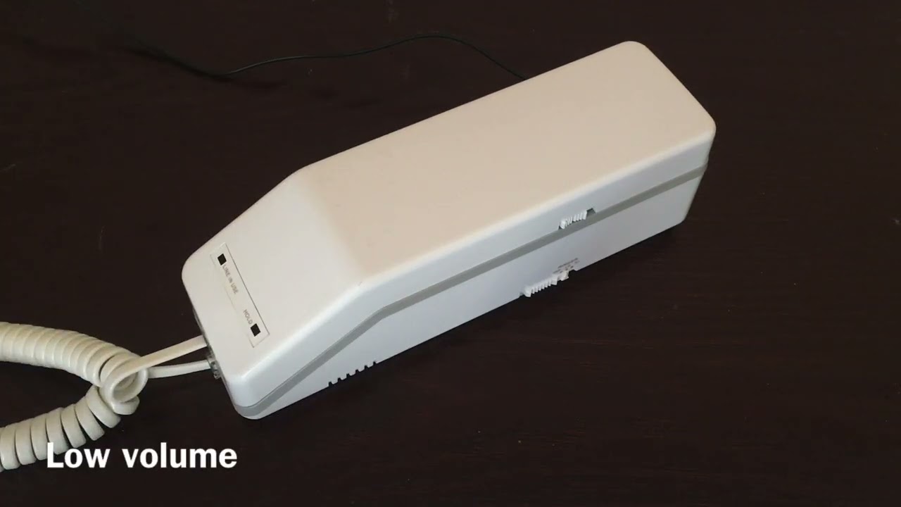 AT&T Trimline 530 Telephone Ringing