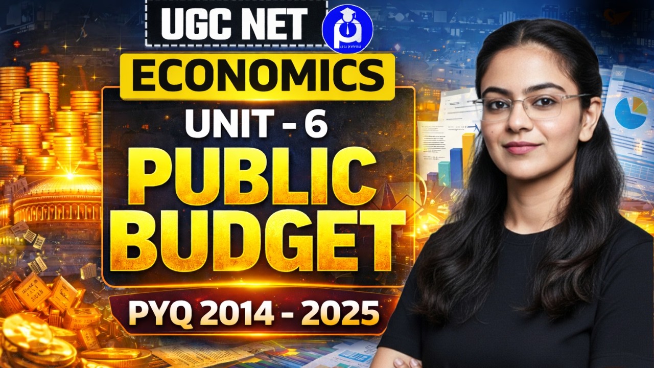 UGC NET Economics Unit 6 | Public Budget PYQ 2014–2025 Explained || @DrLokeshBali