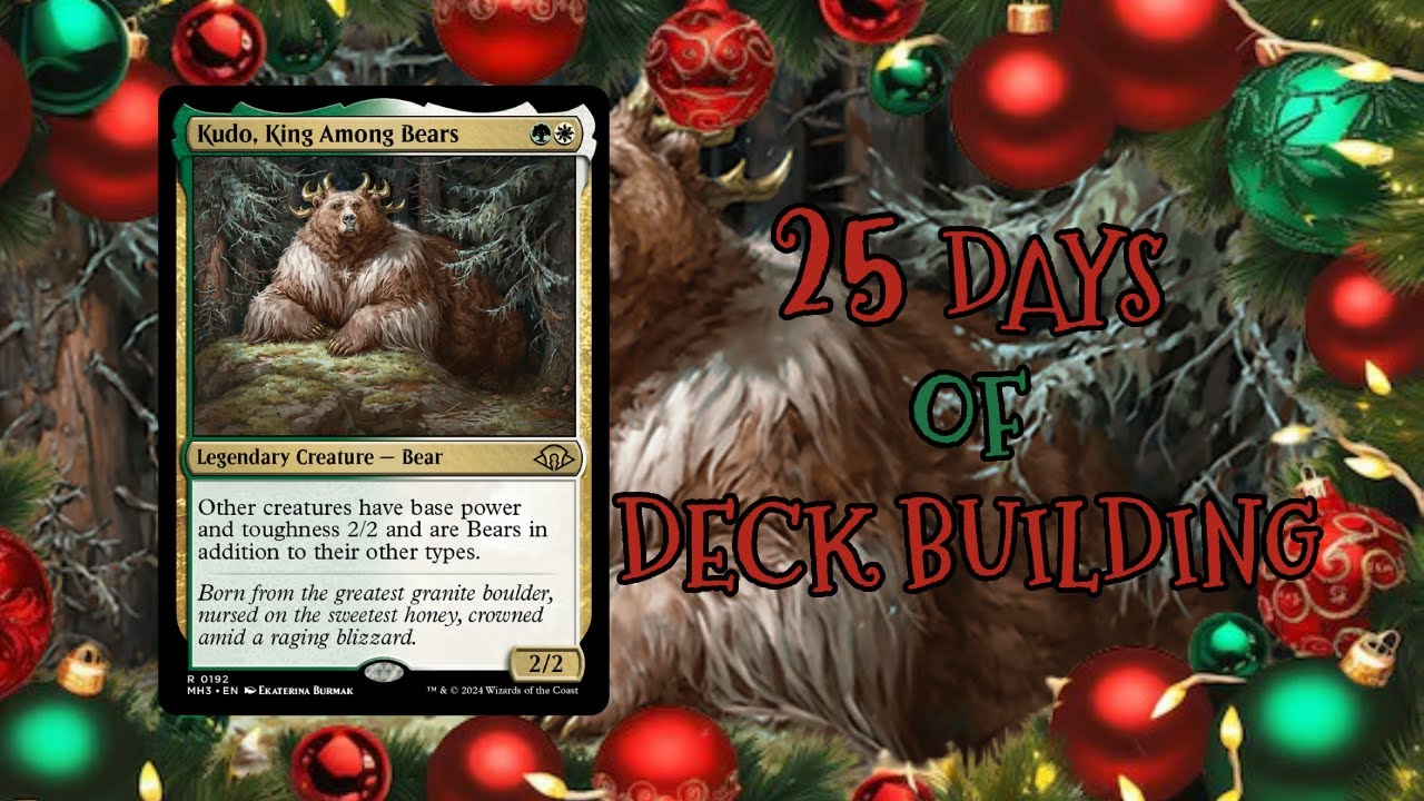 Kudo, King Among Bears | Deck Tech | 25 Days Of Deck Building