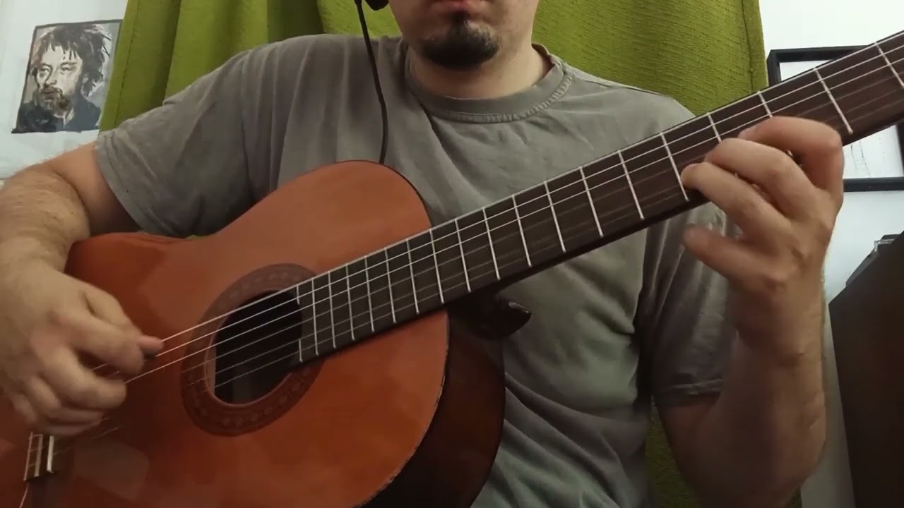 Phrygian scale - Arabic-style classical guitar