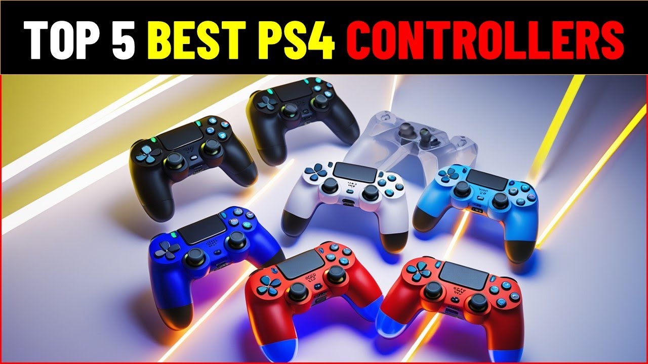 ✅Top 5 PS4 Controllers of {2025} | Ultimate Buying Guide!