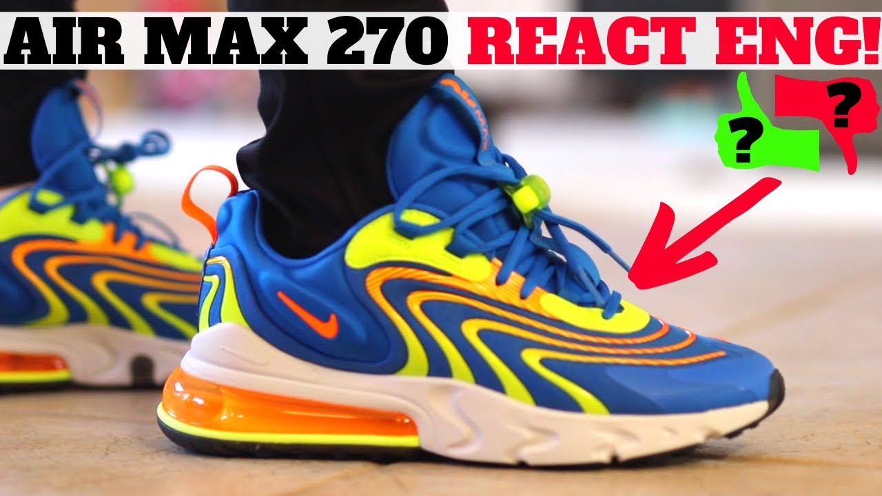 Worth Buying? 2020 Nike AIR MAX 270 REACT ENG Review + On Feet!