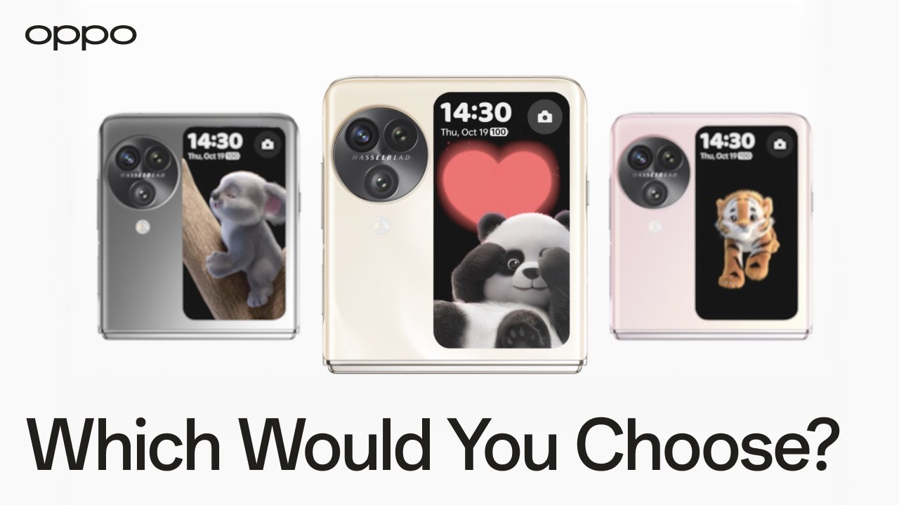 OPPO Find N3 Flip | Interactive Pets