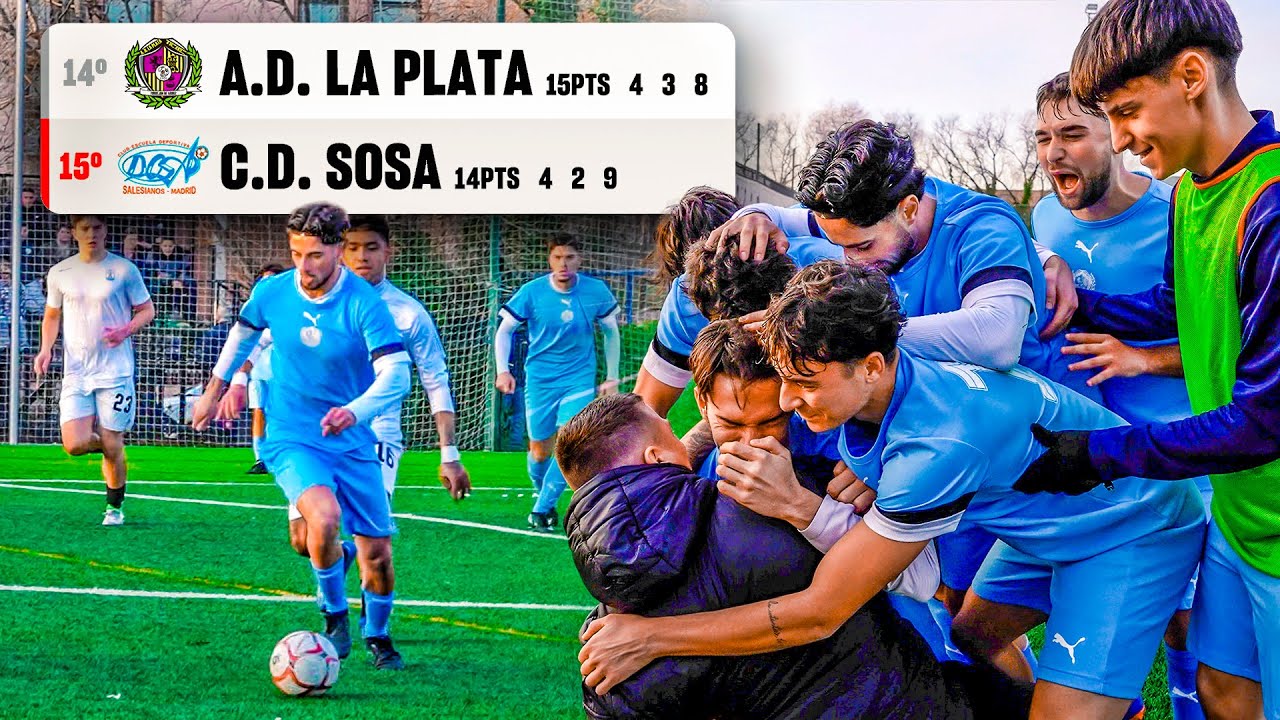 Si PERDEMOS este PARTIDO entramos en DESCENSO