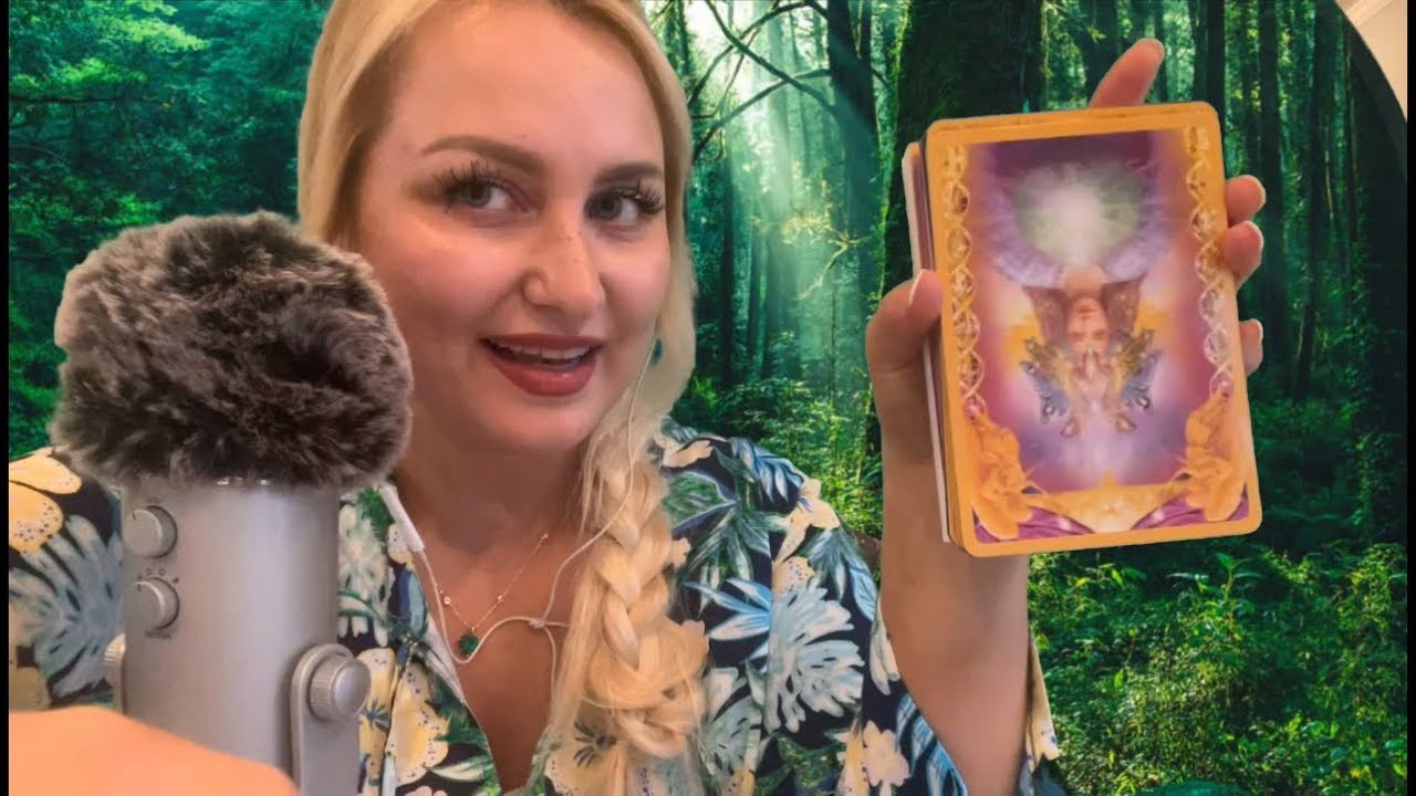 ASMR- Polish Girl Gives You Positive Affirmation Card Reading (Polish Accent)