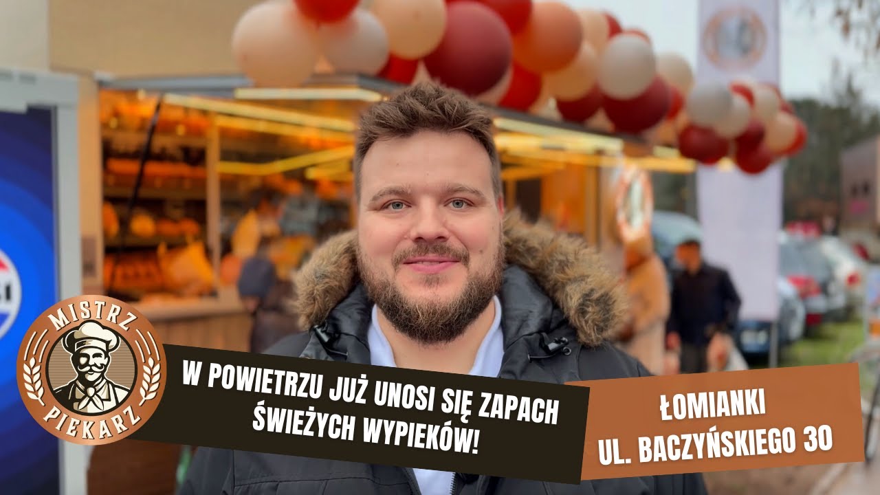 Kolejny punkt Mistrz Piekarz! Łomianki, ul. Baczyńskiego 30 ✨🥖