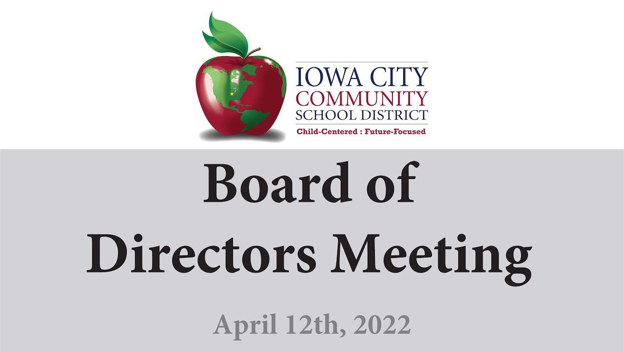 Board of Directors Meeting - 04/12/22