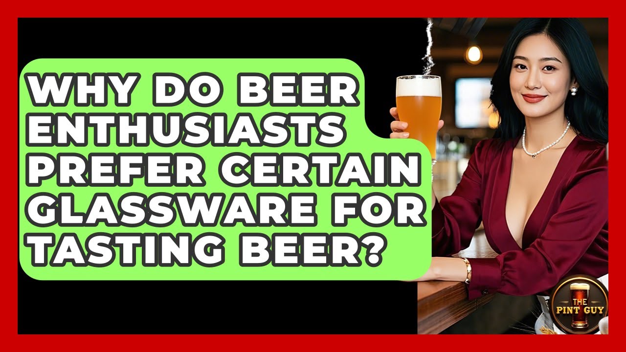 Why Do Beer Enthusiasts Prefer Certain Glassware for Tasting Beer? - The Pint Guy