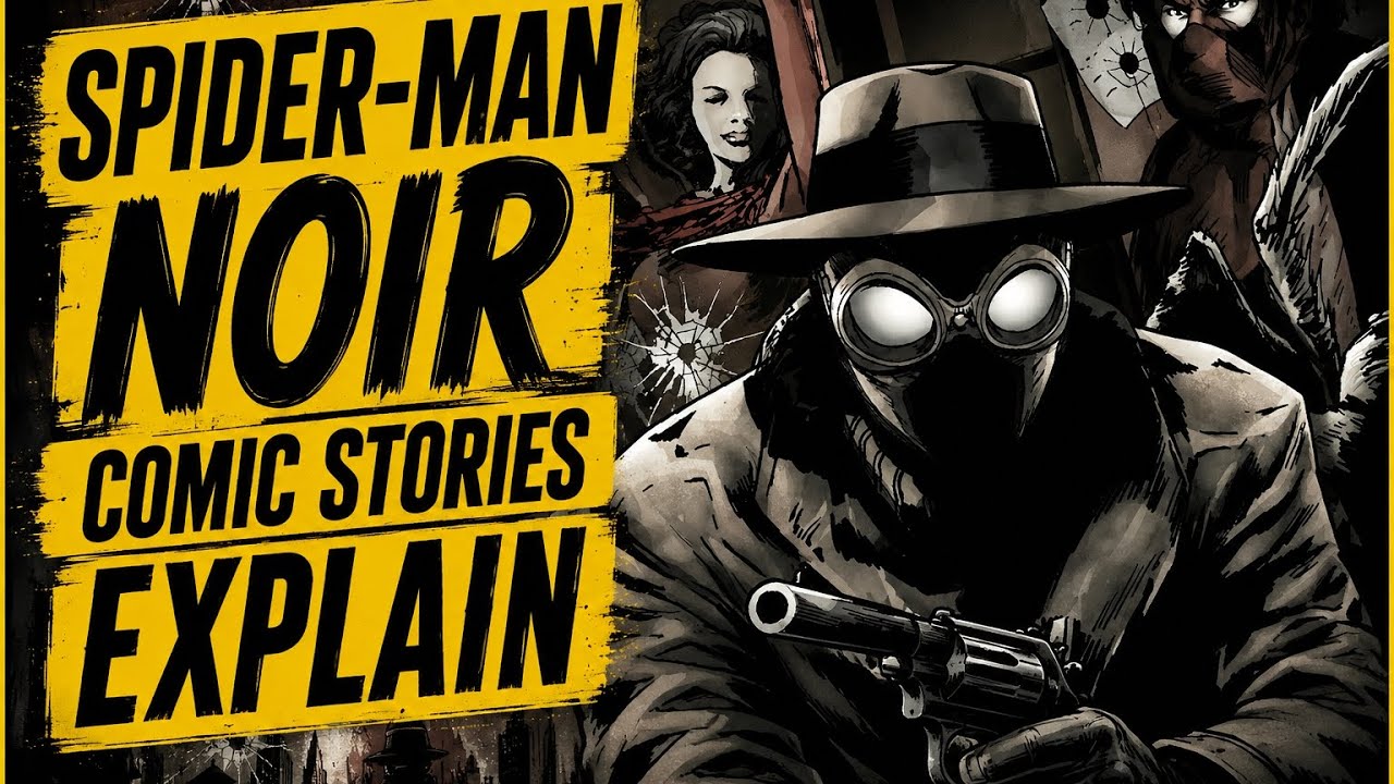 The Secret & Violent Comic History of Spider-Man Noir! 🩸🔫 
