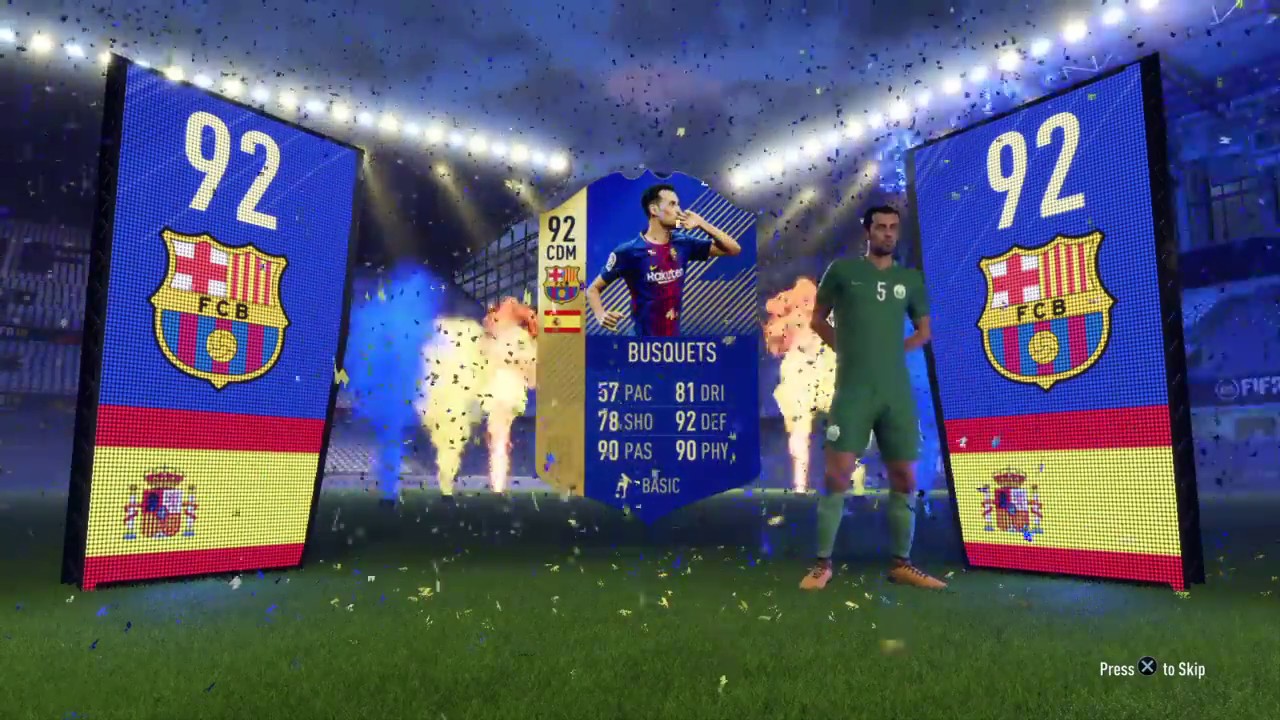 FIFA 18 COMMUNITY TOTS SBC