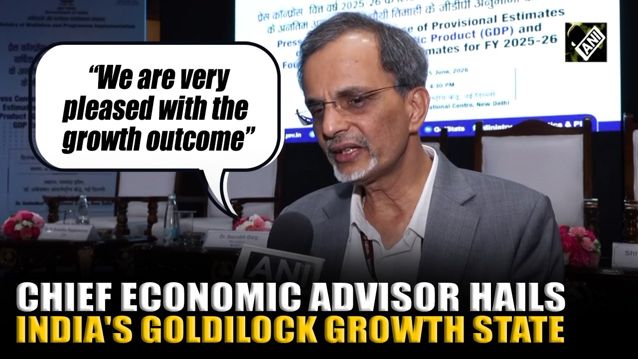 CEA V. Anantha Nageswaran hails India's economic resilience as GDP growth exceeds expectations