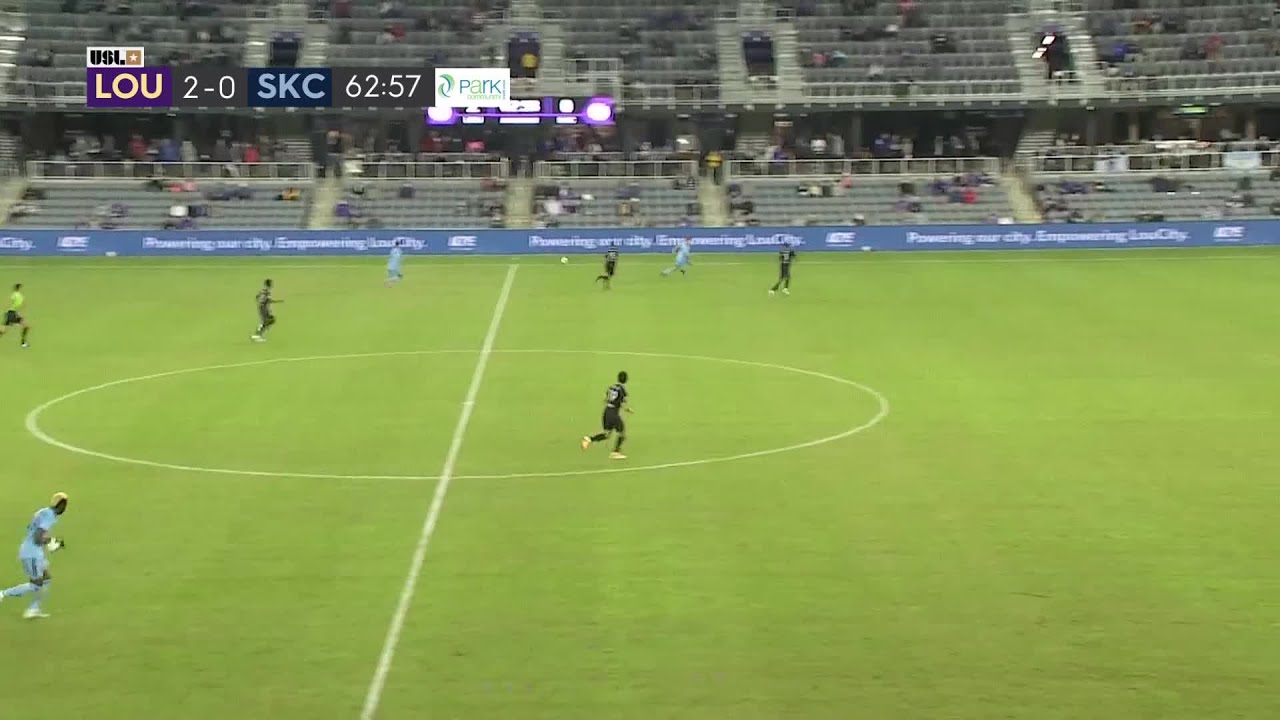 Tyler Freeman with a Goal vs. Louisville City FC