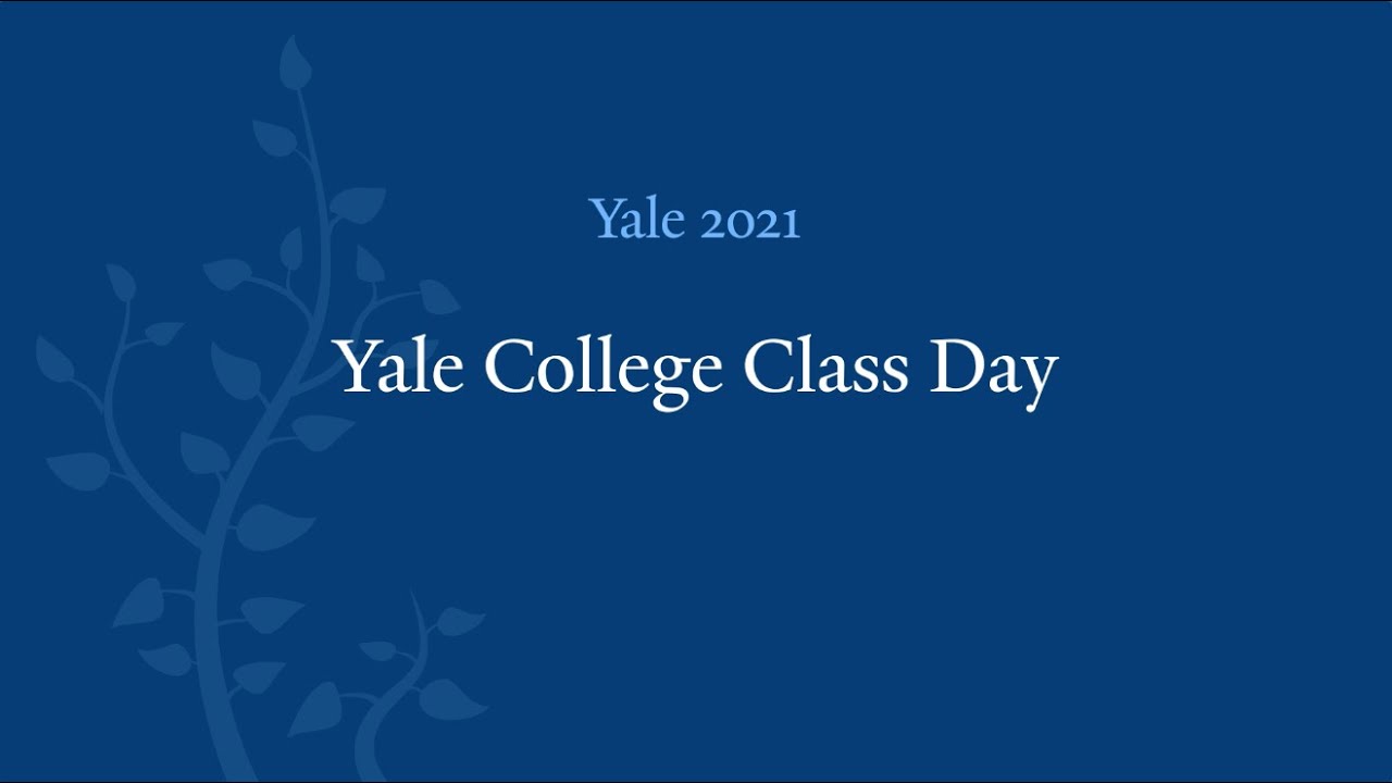 Yale 2021: Yale College Class Day Featuring Robert Lopez &rsquo;97