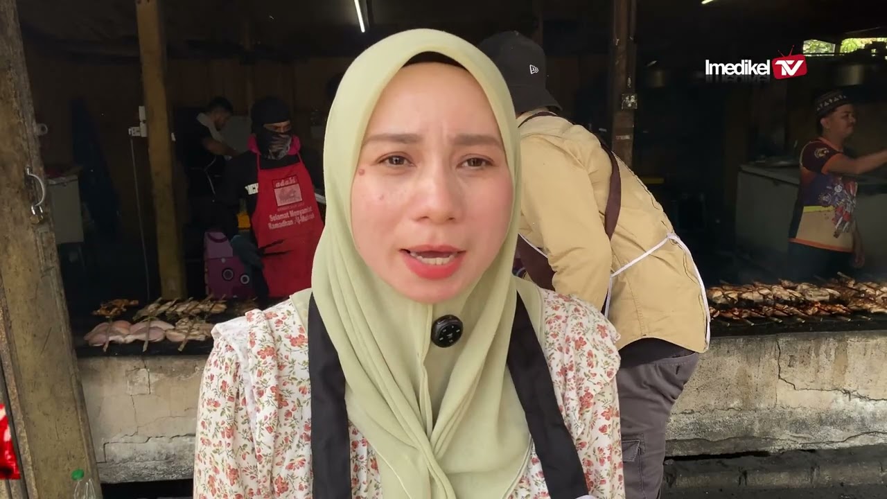 AROMA AYAM PERCIK KAK JAH PIKAT PELANGGAN, JUALAN RAMADAN LONJAK ENAM KALI GANDA | Imedikel TV
