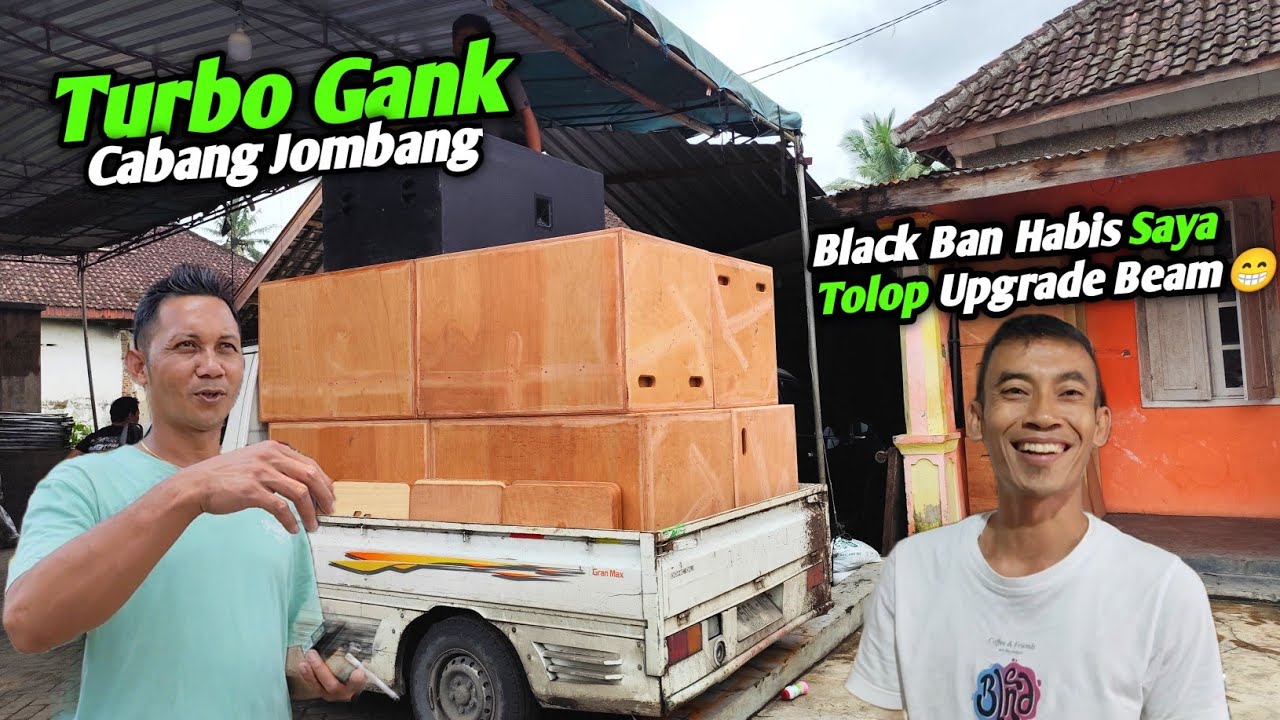 Titisan Riswanda Cabang Jombang Rp Audio Ambil Box Turbo..!! Black Ban Upgrade Beam Di Vino Lighting