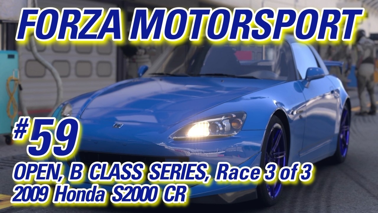 B Class Series Final Showdown: The 2009 Honda S2000 CR's Final Race for a Series Trophy