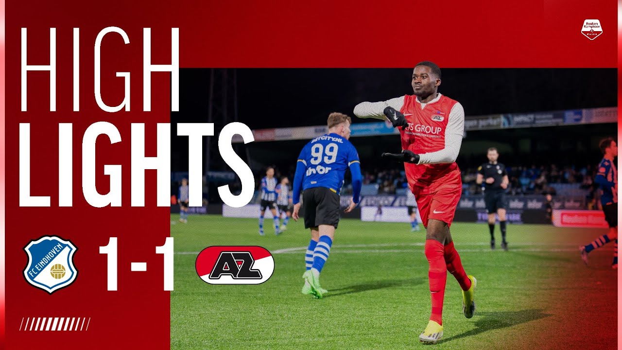 💡 𝑨 𝒅𝒓𝒂𝒘 𝒊𝒏 𝒕𝒉𝒆 𝒄𝒊𝒕𝒚 𝒐𝒇 𝒍𝒊𝒈𝒉𝒕 | Highlights FC Eindhoven - Jong AZ