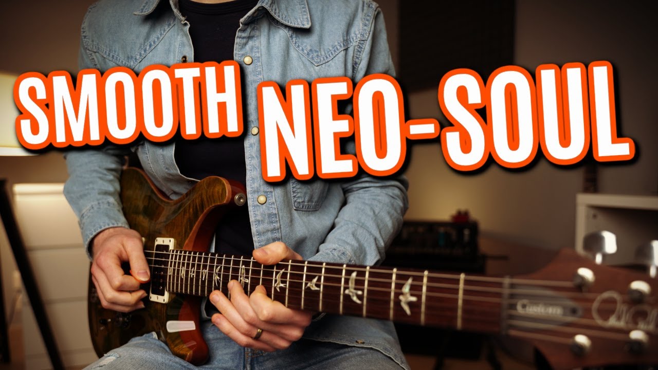 Красивые NEO-SOUL-фразы, отлично подходящие для электрогитары (от блюзовых до джазовых)