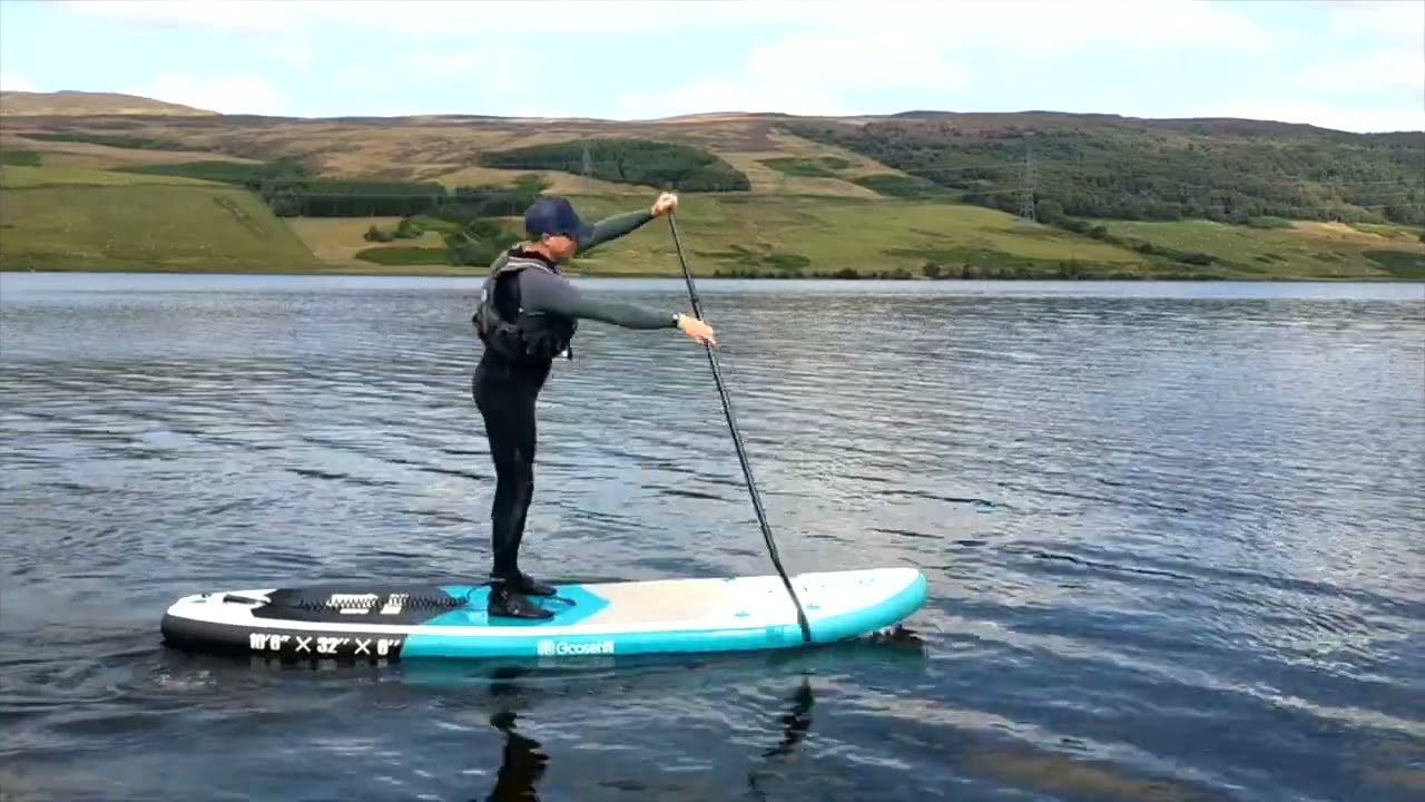 The J Stroke - How to make your Stand Up Paddleboard track efficiently using the J Stroke.
