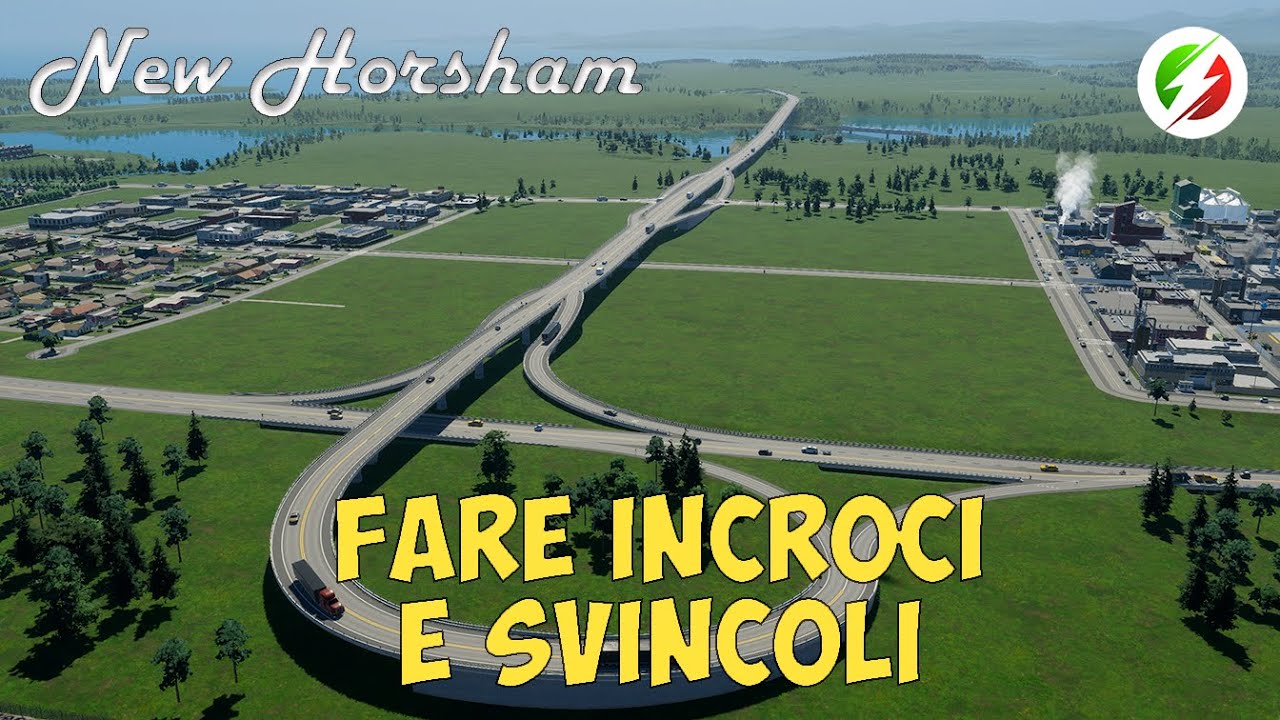 Fare incroci e svincoli in Cities Skylines 2
