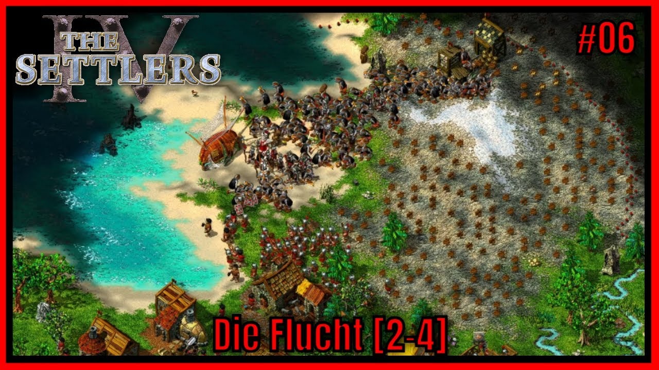 Die Siedler 4 - Die Flucht [2-4] Mission CD #06