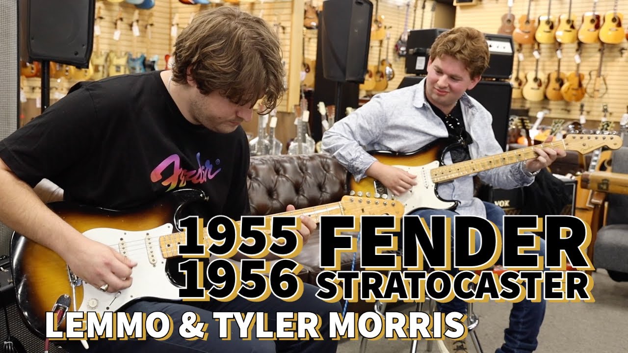 1955 and 1956 Fender Stratocaster | Tyler Morris & Michael Lemmo at Norman's Rare Guitars