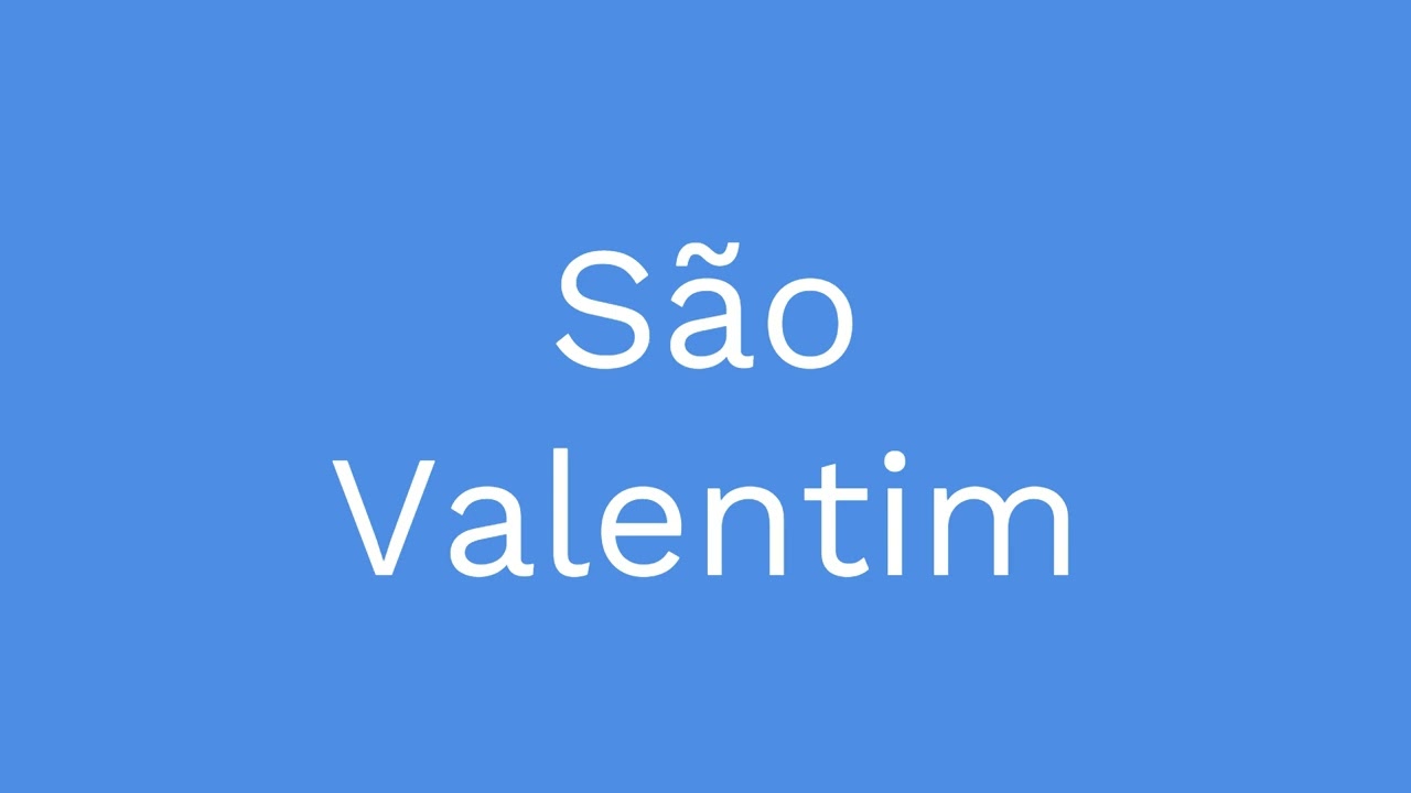 A origem de São Valentim - Podcast