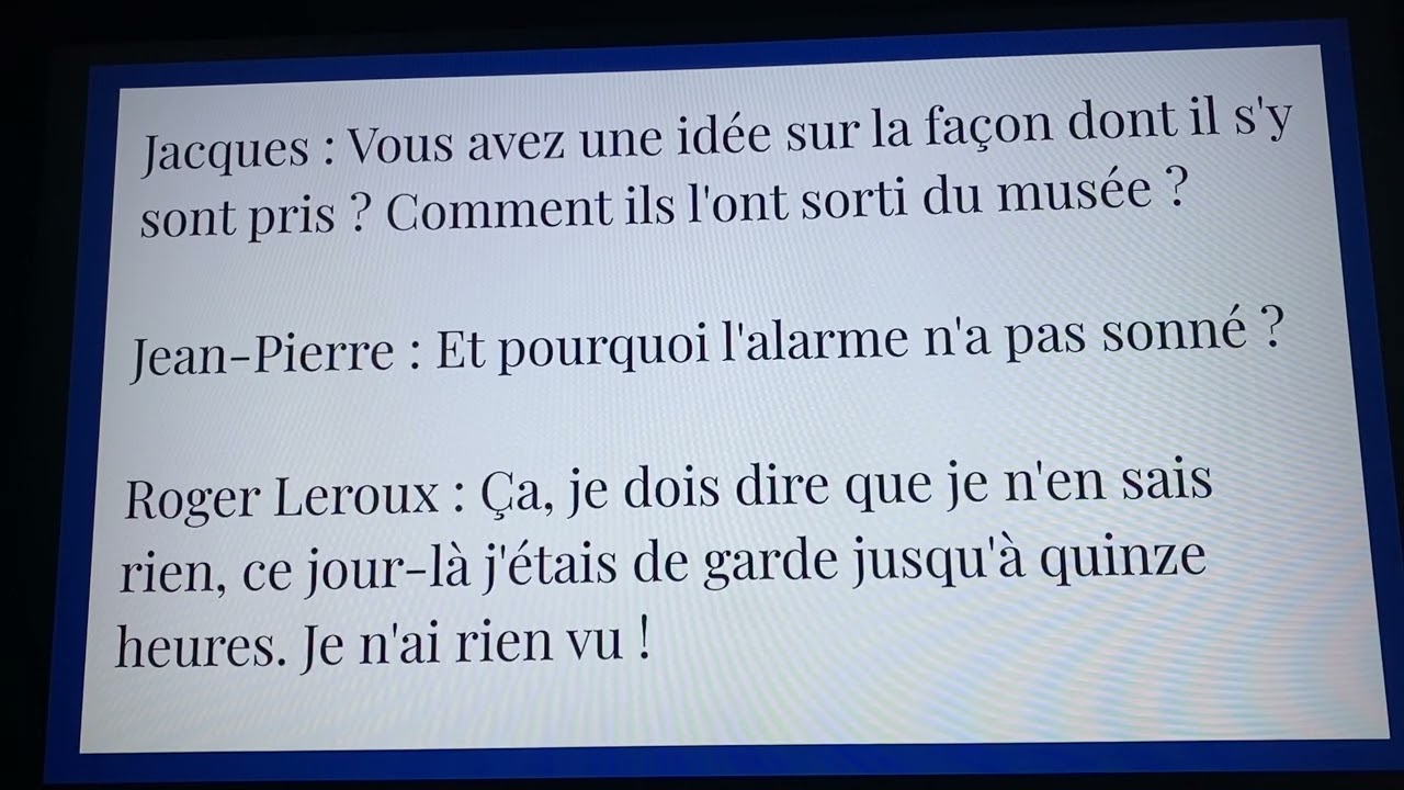 French 2 Week 8