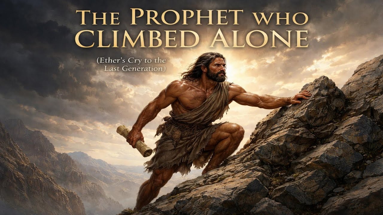 “THE PROPHET WHO CLIMBED ALONE” (Ether’s Cry to the Last Generation)