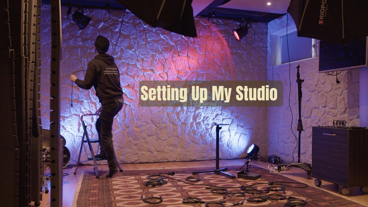 Setting Up My Studio For The Next Sessions
