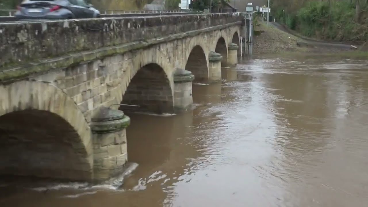 Inondation Bassin de Brive la Gaillarde 19
