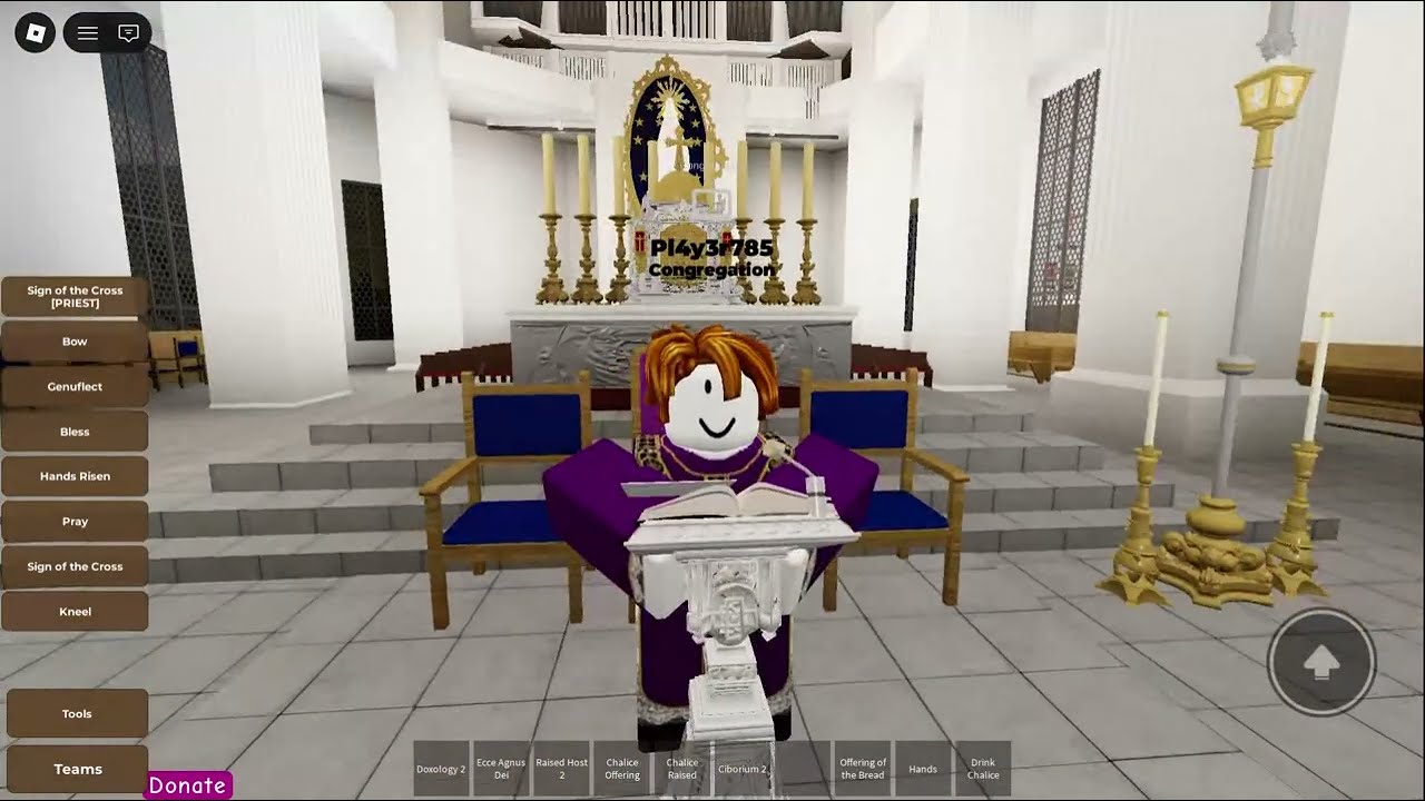 9AM Wednesday Live Mass Today 3/18/26 (Simulated in Roblox)