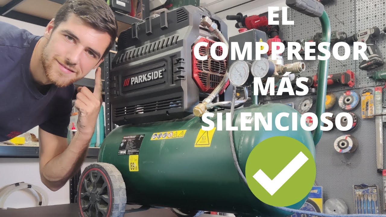 EL COMPRESOR MÁS SILENCIOSO PARKSIDE- INCREÍBLE 😱