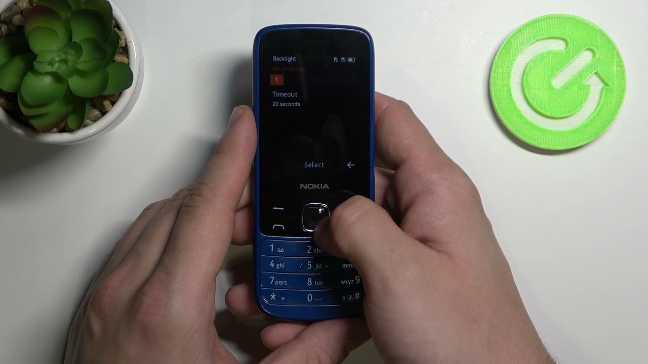How to Change Brightness Level on NOKIA 225 4G - Adjust Brightness Level