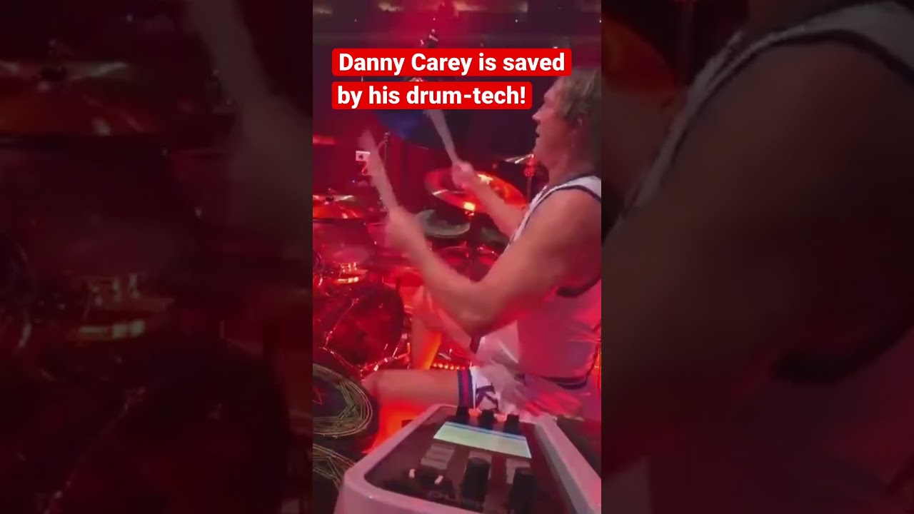 Danny Carey's drum-tech is a life saver! - Danny Carey