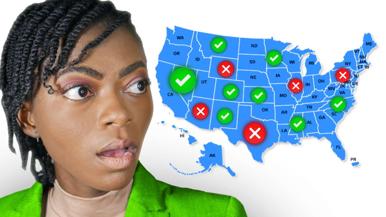 Top 10 des MEILLEURS ÉTATS très favorables aux IMMIGRANTS🇺🇸