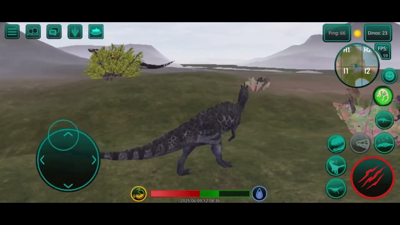 Ceratosaurus vs Tyrannosaurus                            （THE CURSED ISLE）