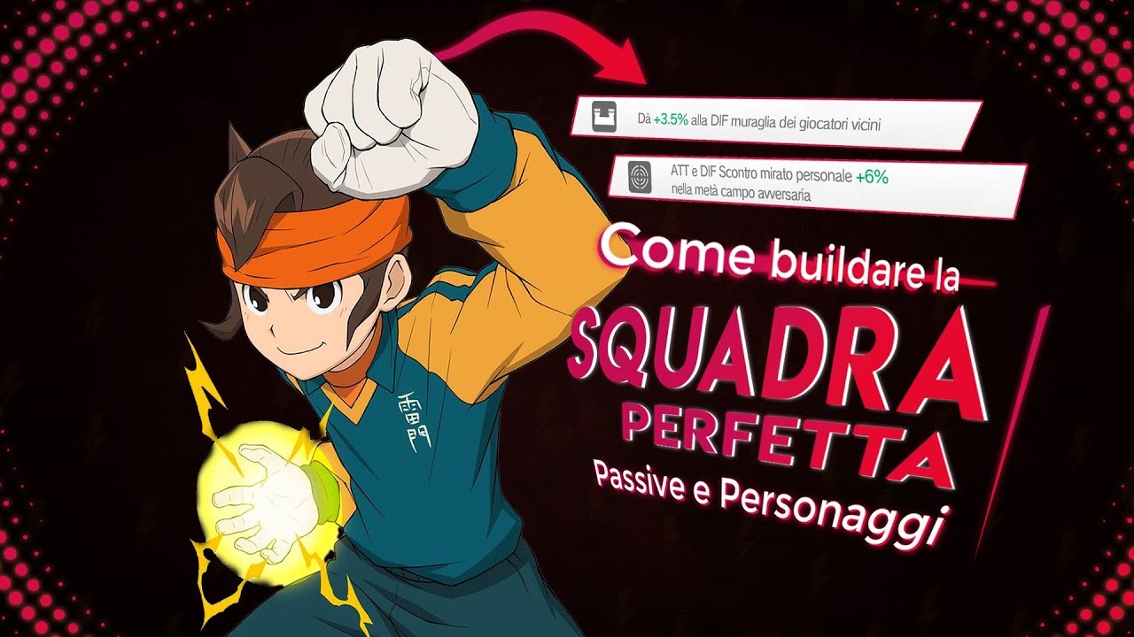 COME BUILDARE LA SQUADRA PERFETTA in Inazuma Eleven Victory Road ⚽🔥 (Personaggi- Passive)