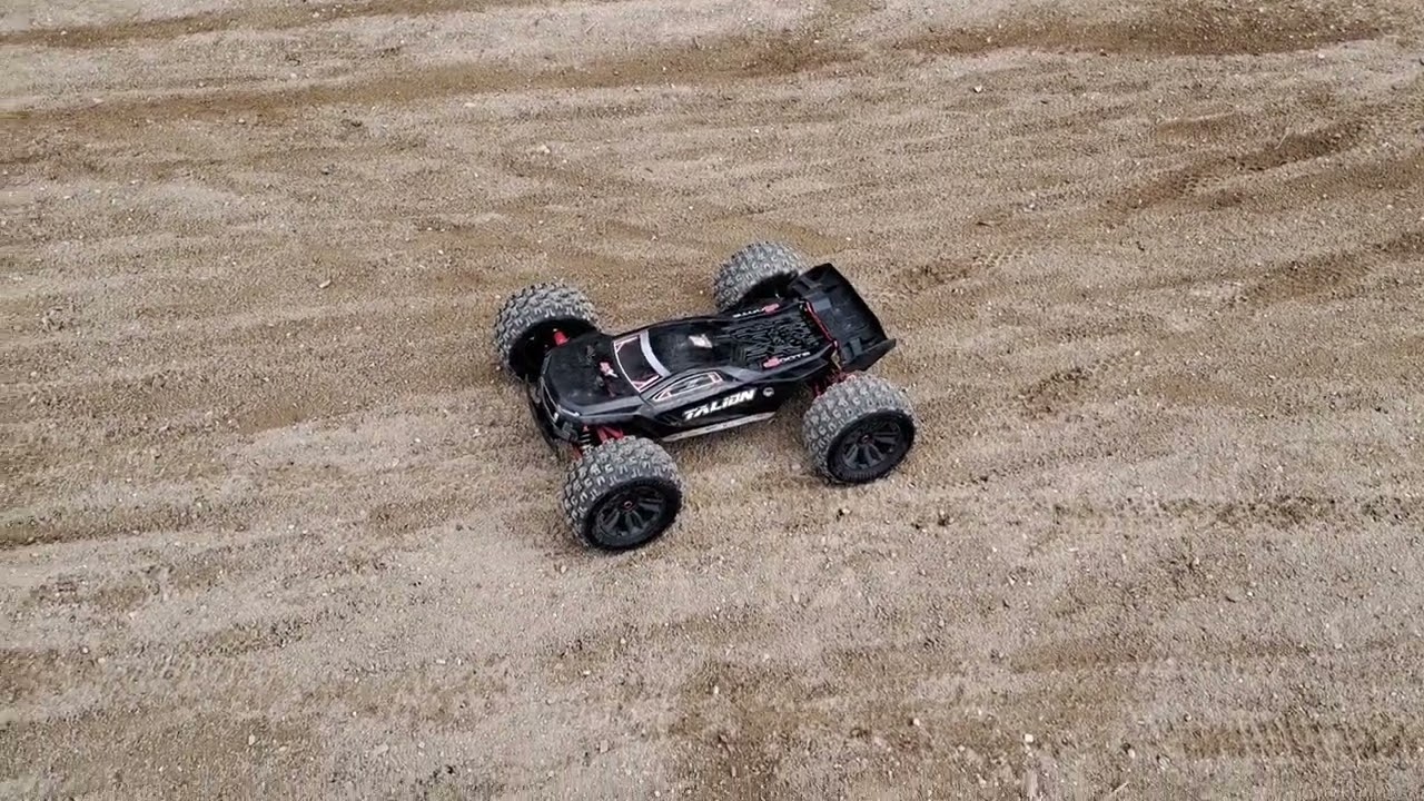 Arrma Talion 6s EXB Track Run!!!!