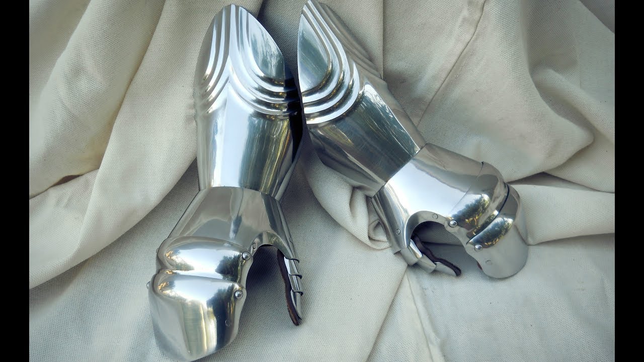 Как сделать миланские рукавицы / How to make milanese style gauntlets