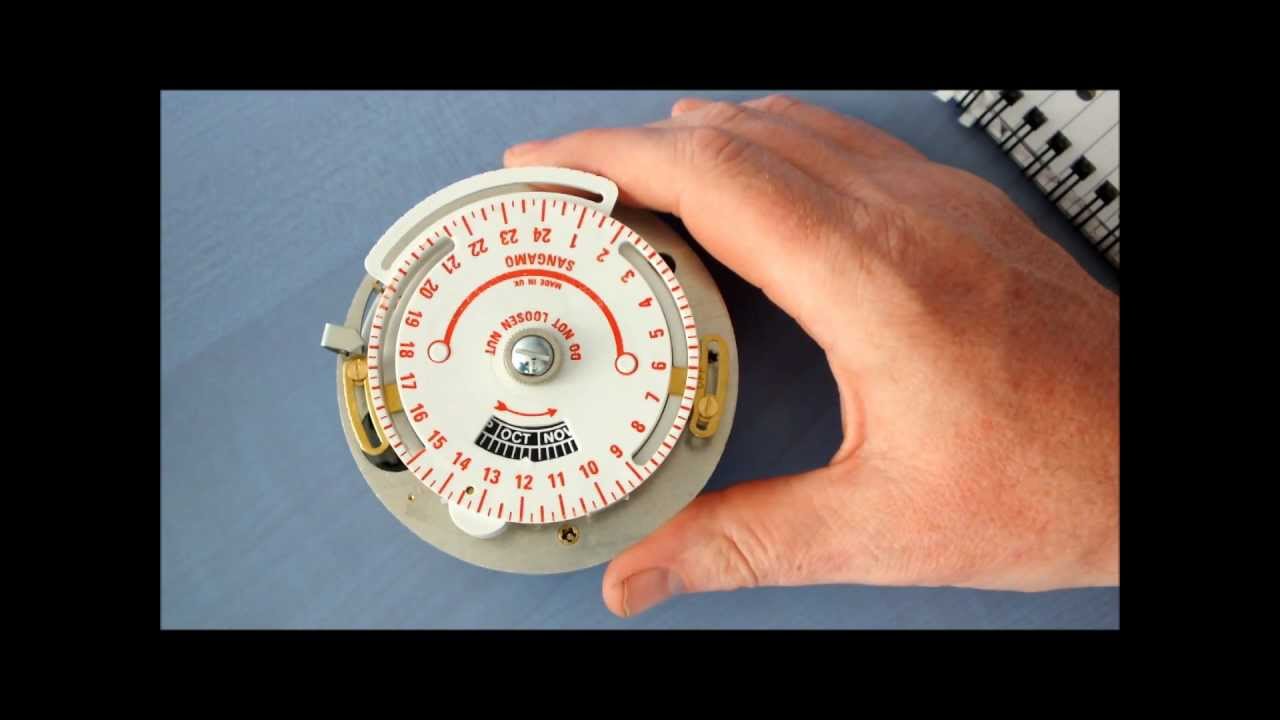 How to Set a Sangamo Solar Dial