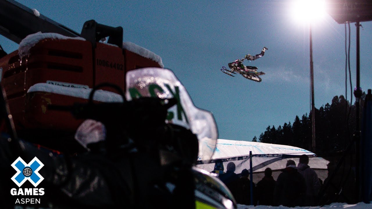 Brett Turcotte wins Snowmobile Freestyle silver | X Games Aspen 2019