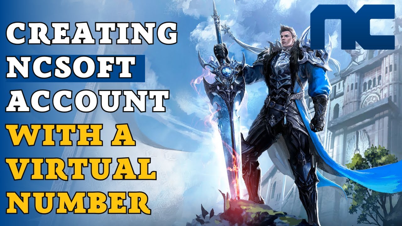 How to Login to your NCsoft Account | Sign In - NCSOFT via virtual phone number
