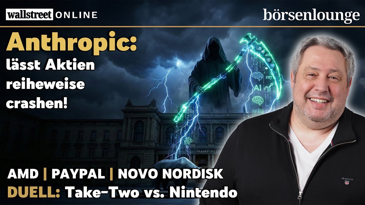 KI-Aktien-Crash | AMD: Ausblick enttäuscht, PayPal: Chaos perfekt, Novo Nordisk: Frechheit