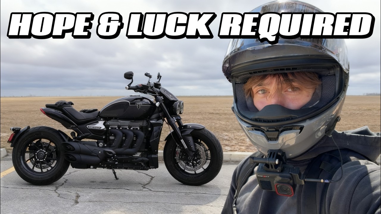 The First REAL Ride on my Rocket 3